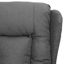 vidaXL - Fauteuil - Grijs - Stof