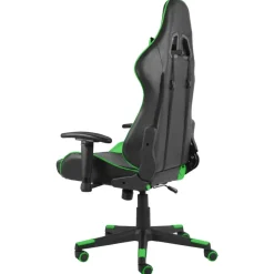 vidaXL - Gamingstoel - Groen - PVC