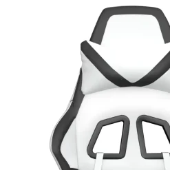 vidaXL - Gamingstoel - Wit - Kunstleer