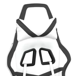 vidaXL - Gamingstoel - Wit - Kunstleer