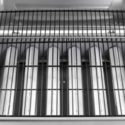 vidaXL - Gasbarbecue-grill - Zilver - Staal