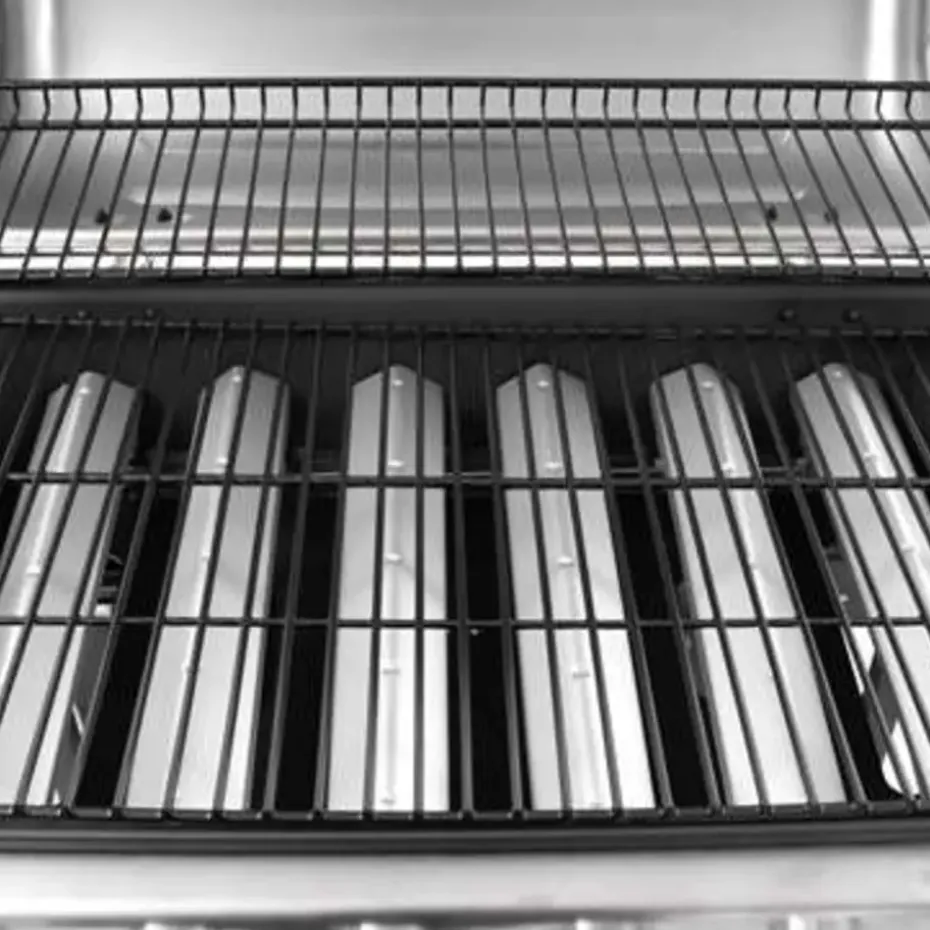 vidaXL - Gasbarbecue-grill - Zilver - Staal