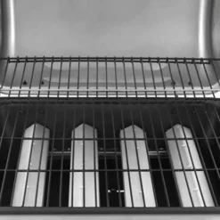 vidaXL - Gasbarbecue-grill - Zilver - Staal