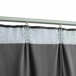 vidaXL - Gordijn - Antraciet - Fluweel - 140 x 245 cm - 2 stuks