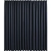 vidaXL - Gordijn - Antraciet - Stof