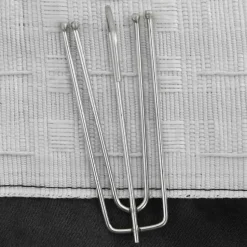 vidaXL - Gordijn - Antraciet - Stof