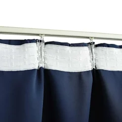 vidaXL - Gordijn - Blauw - Stof - 140 x 225 cm