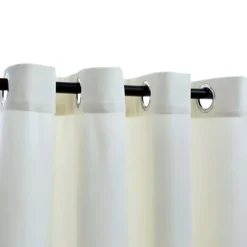 vidaXL - Gordijn - Crème - Fluweel - 140 x 175 cm - 2 stuks