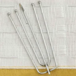 vidaXL - Gordijn - Geel - Stof