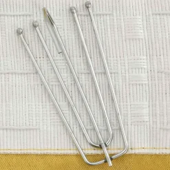 vidaXL - Gordijn - Geel - Stof - 140 x 175 cm - 2 stuks