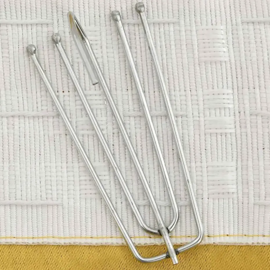 vidaXL - Gordijn - Geel - Stof - 140 x 175 cm - 2 stuks