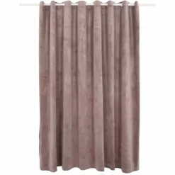 vidaXL - Gordijn - Roze - Fluweel