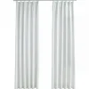 vidaXL - Gordijn - Wit - Stof - 140 x 245 cm - 2 stuks