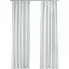 vidaXL - Gordijn - Wit - Stof - 140 x 175 cm - 2 stuks