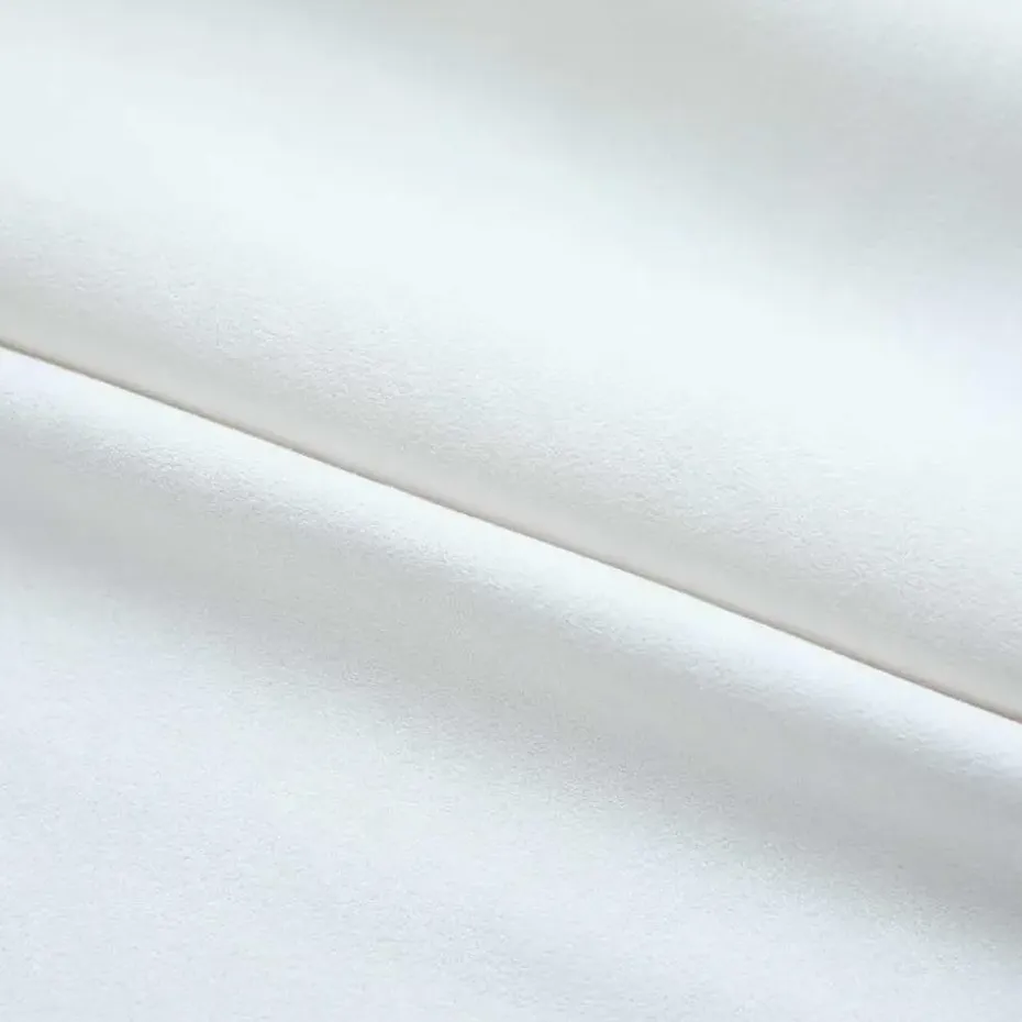 vidaXL - Gordijn - Wit - Stof - 140 x 175 cm - 2 stuks