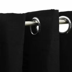 vidaXL - Gordijn - Zwart - Stof - 140 x 175 cm - 2 stuks