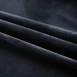 vidaXL - Gordijn verduisterend met haken - Zwart - Fluweel - 290 x 245 cm