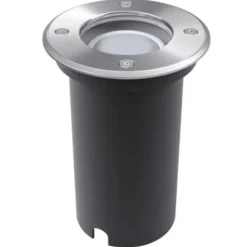 vidaXL - Grondspot - Zilver - Aluminium - 3 stuks