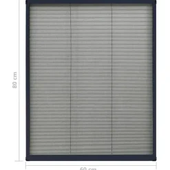 vidaXL - Hor - Antraciet - Glasvezel - 60 x 80 cm