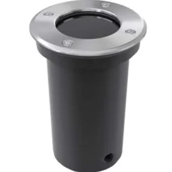 vidaXL - Inbouw Tuinlamp - Zilver - Aluminium - 3 stuks