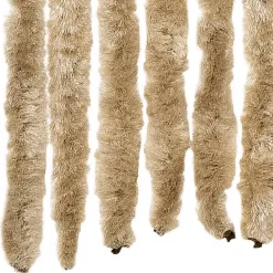 vidaXL - Insectengordijn - Beige - Polypropyleen - 90 x 220 cm