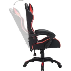 vidaXL - Kantoorstoel - Multikleur - Kunstleer