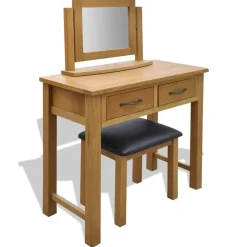 vidaXL - Kaptafel - Bruin - Hout