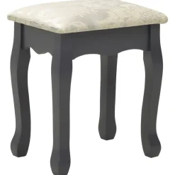 vidaXL - Kaptafel - Grijs - Hout