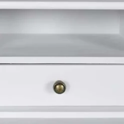 vidaXL - Kaptafel - Wit - Hout