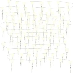 vidaXL - Kerst Ijspegelverlichting - Warmwit