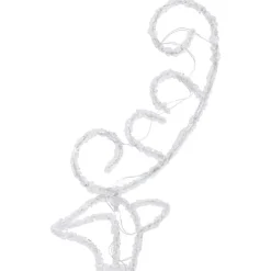 vidaXL - Kerst Rendier En Slee - Cold white