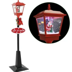 vidaXL - Kerstdecoratie - Red - 180 cm