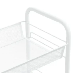 vidaXL - Keukentrolley - Wit - IJzer - 46 x 26 x 85 cm