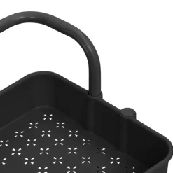 vidaXL - Keukentrolley - Zwart - IJzer