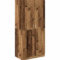 vidaXL - Kledingkast - Bruin - Bewerkt hout