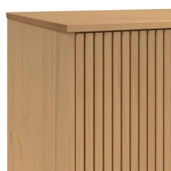 vidaXL - Kledingkast OLDEN met 2 lades - Grenenhout - Bruin - 76.5x53x172 cm