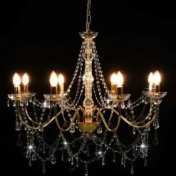 vidaXL - Kroonluchter - Goud - Metaal