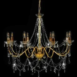 vidaXL - Kroonluchter - Goud - Metaal