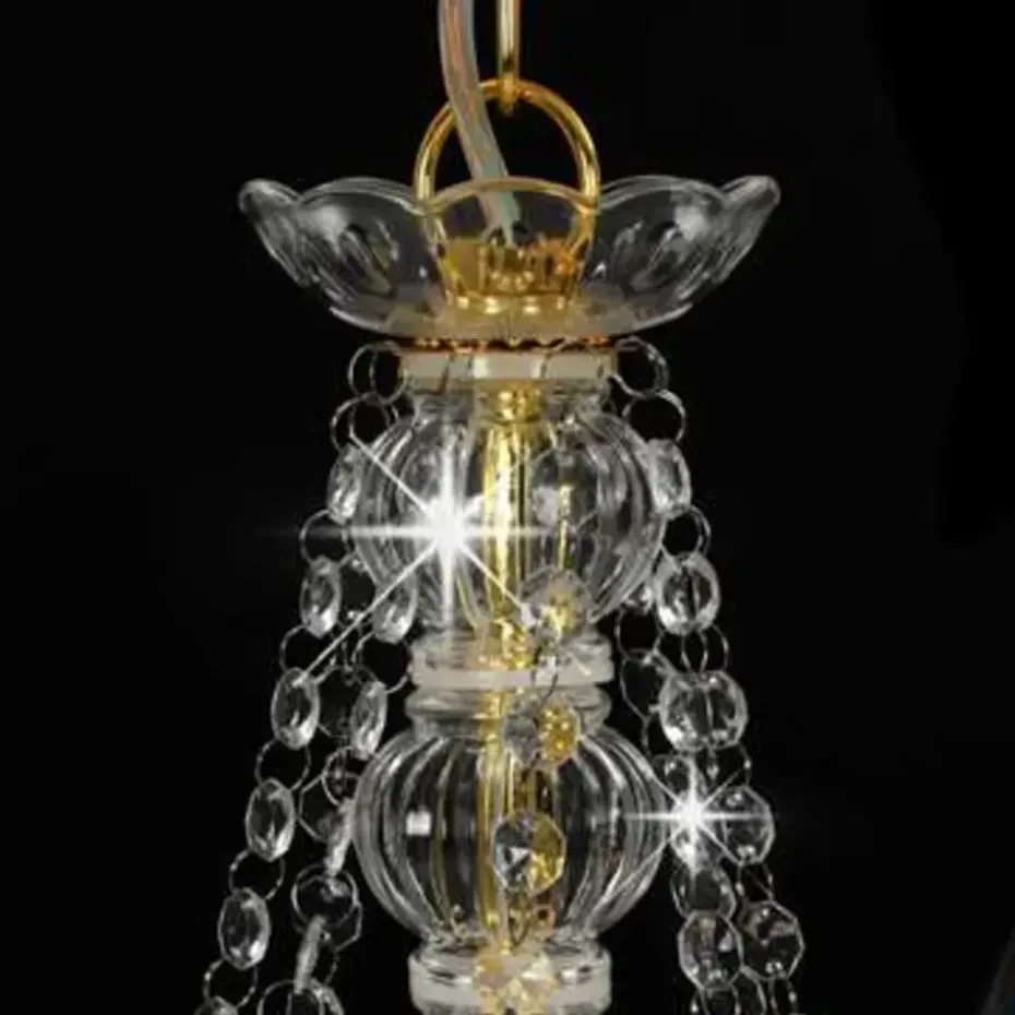 vidaXL - Kroonluchter - Goud - Metaal