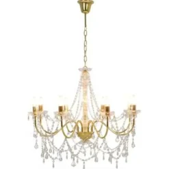 vidaXL - Kroonluchter - Goud - Metaal