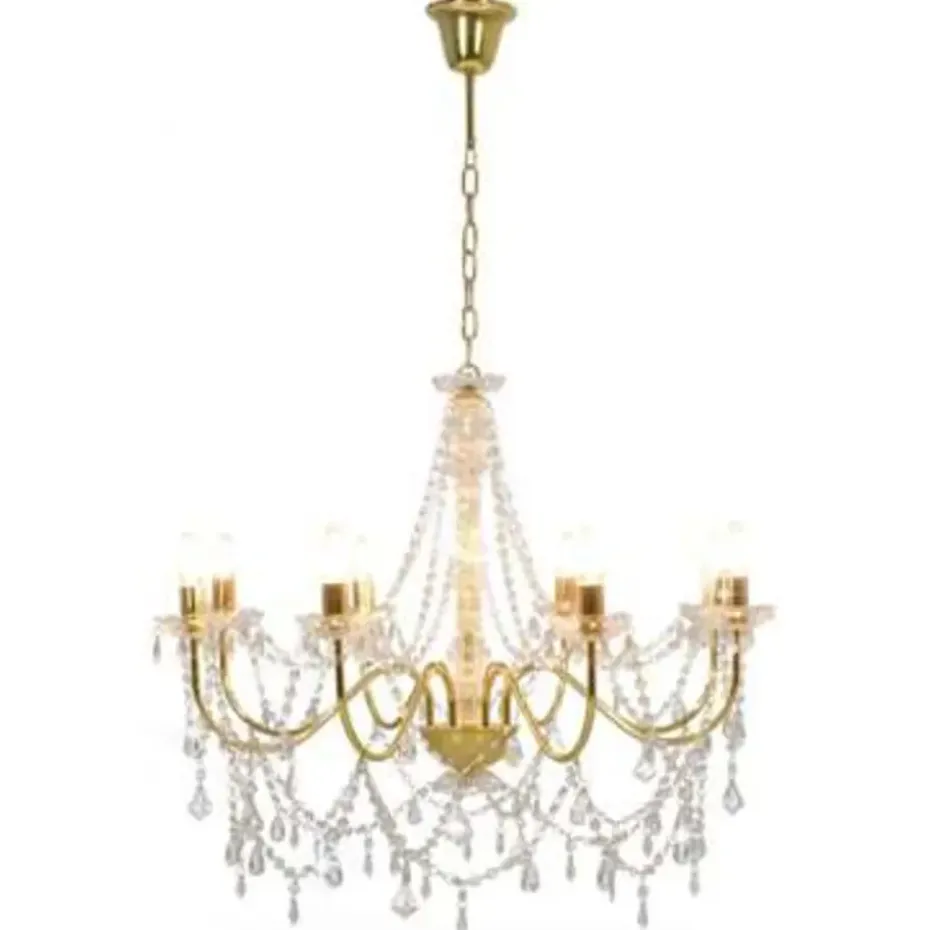 vidaXL - Kroonluchter - Goud - Metaal