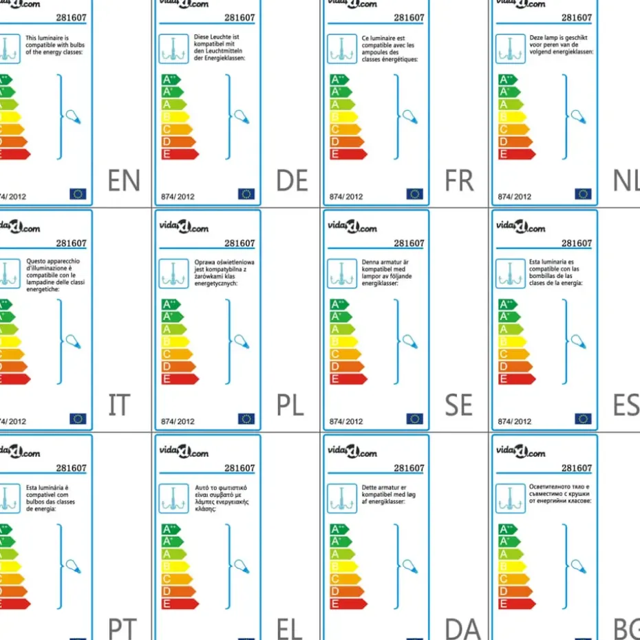 vidaXL - Kroonluchter - Goud - Metaal