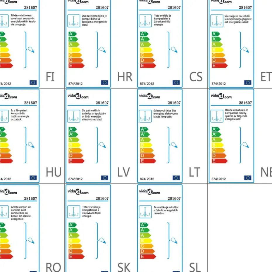 vidaXL - Kroonluchter - Goud - Metaal
