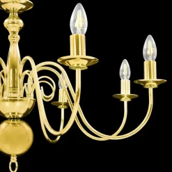 vidaXL - Kroonluchter - Goud - Metaal