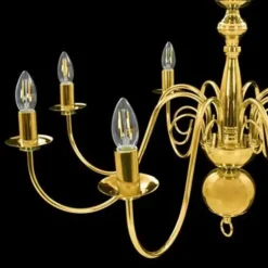 vidaXL - Kroonluchter - Goud - Metaal