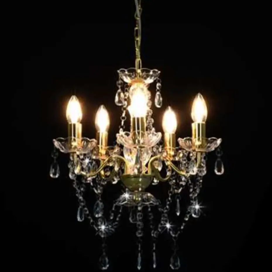 vidaXL - Kroonluchter - Goud - Metaal