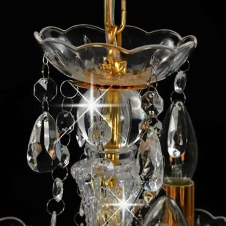 vidaXL - Kroonluchter - Goud - Metaal