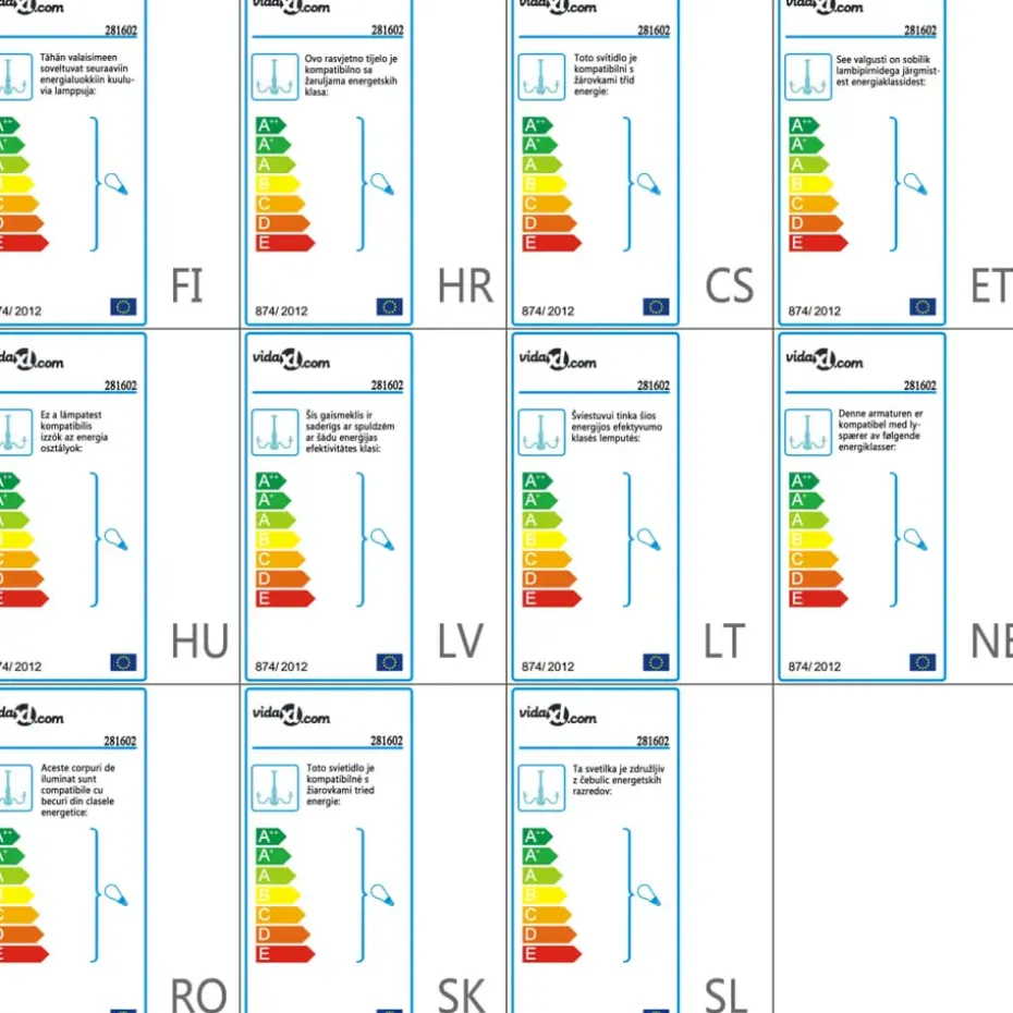vidaXL - Kroonluchter - Goud - Metaal