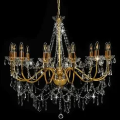 vidaXL - Kroonluchter - Goud - Metaal