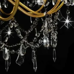 vidaXL - Kroonluchter - Goud - Metaal